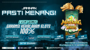 Klik Disini, Daftar ISOTOTO : Platform Game Online Aman dan Terpercaya Sejak 2014