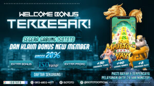 Klik Disini, Daftar ISOTOTO ; Platform Game Online Lengkap Aman dan Terpercaya Sejak 2014